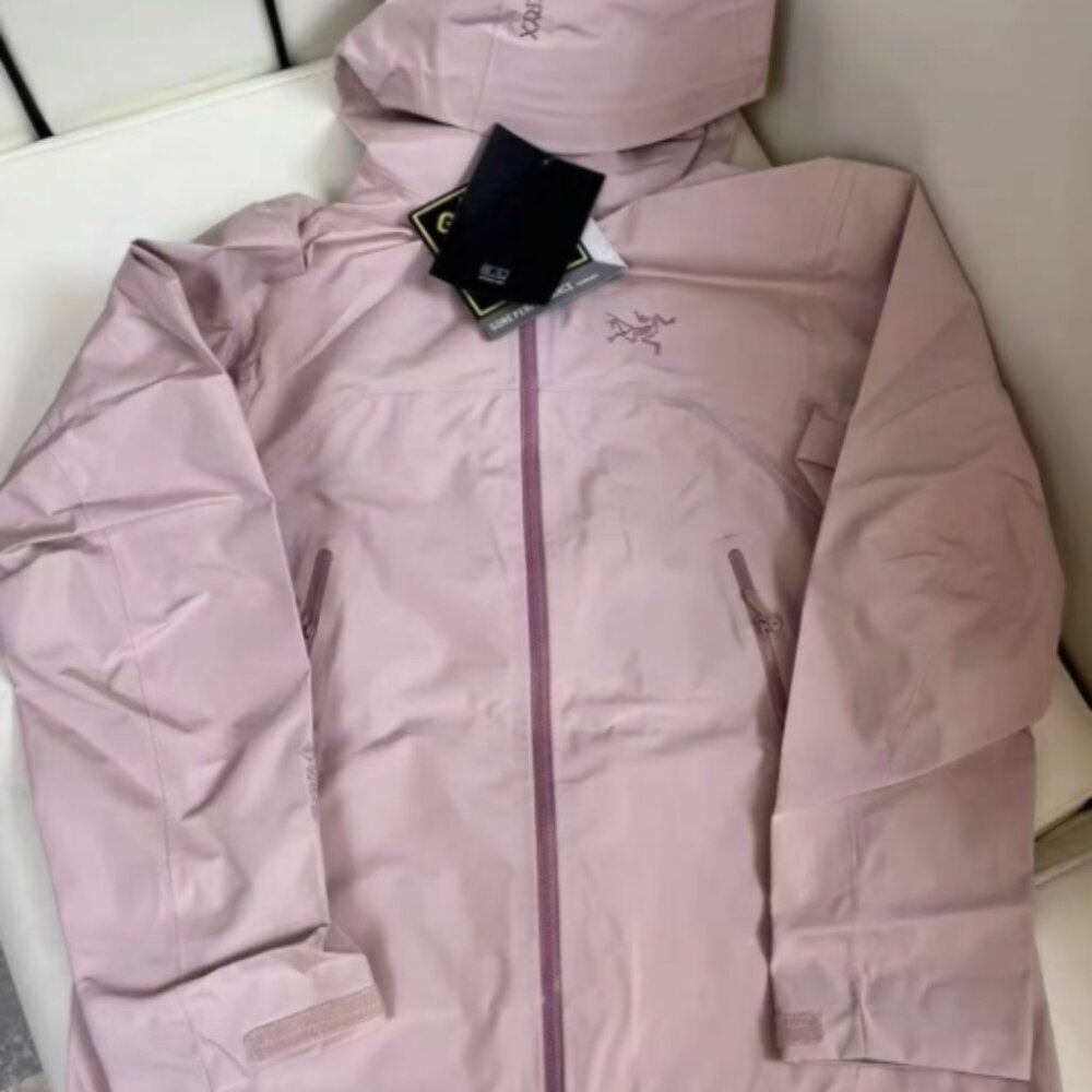 Arc'teryx Beta Series Beta LT Pink Sport Hooded Hardshell Jacket, Size S